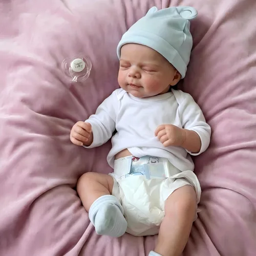 Miniatura 11 de iCradle - Muñecas Reborn de bebé de silicona, niño con ropa, de 20 pulgadas (50.8 cm), muñeca recién nacida realista que parece real, con venas