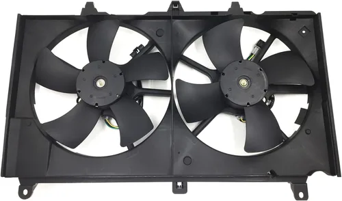 Miniatura 22 de Ensamble de ventilador de refrigeración del radiador PartsFlow para BMW 325Ci/330Ci/320i/325i/325xi/330i/323Ci/323i/328Ci/328i 1999-2006 64546905076