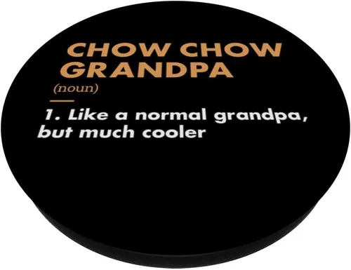 Miniatura 2 de Dog Chow Chow Grandpa Definition PopSockets MagSafe PopGrip for iPhone
