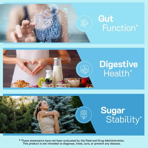 Miniatura 4 de YumVs - Gomitas de fibra sin azúcar para adultos, suplemento de fibra prebiótica de 0.11 onzas para la salud intestinal y digestiva, aptas