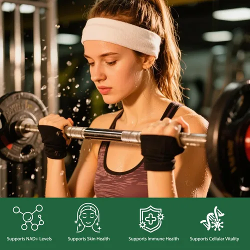 Miniatura 3 de NMNH 1800mg Suplemento liposomal NAD+, alternativa NMNH NMN con ribósido de nicotinamida y resveratrol, refuerzo NAD para energía celular, apoyo