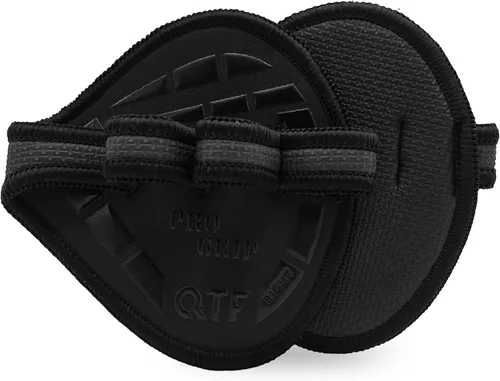 Miniatura 14 de QTF Almohadillas de neopreno para gimnasio, protectores de palma de gimnasio, reemplazo de guantes de entrenamiento para hombres y mujeres, Rosa