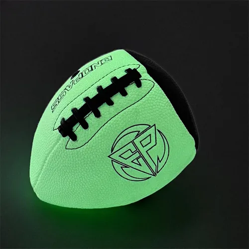 Equipo de práctica de entrenamiento de fútbol americano ENDPASS con luz de absorción de pase y captura, que brilla en la oscuridad, para mejorar las