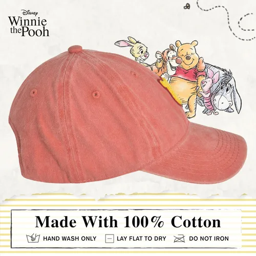 Miniatura 12 de Disney Winnie The Pooh Dad Hat, Adjustable Cotton Baseball Cap with Curved Brim