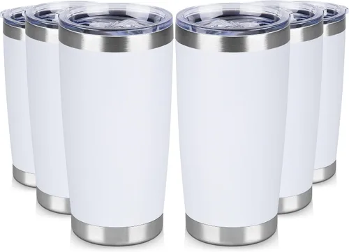 Miniatura 27 de Vaso Térmico de 20 oz de Acero Inoxidable Vasos Térmicos a Granel con Tapa Aislamiento de Doble Pared Tazas de Café Térmicas para Bebidas Calientes