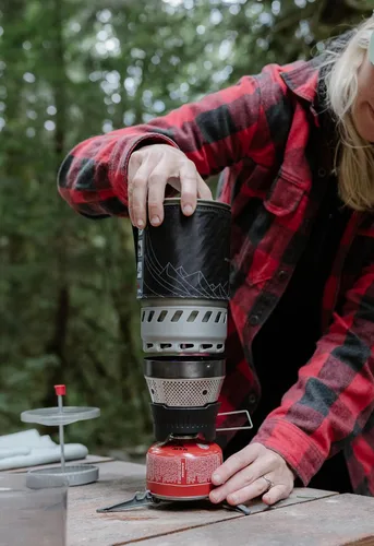 Miniatura 3 de MSR WindBurner - Sistema de estufa personal resistente al viento para acampar y mochilero Negro
