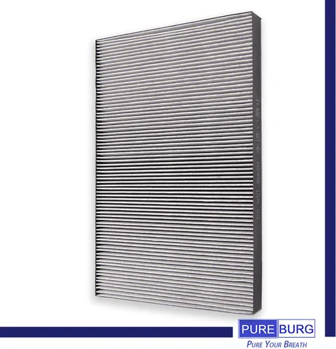 Miniatura 3 de PUREBURG Filtro de repuesto compatible con purificadores de aire Sharp FP-F50UW KC-830U FP-P30U FZ-F50HFU FZ-P30SFU, 1 paquete de carbón activado