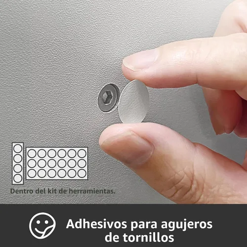 Miniatura 6 de Amazon Basics Estantería organizadora de 7 cubos, almacenamiento para el hogar y la oficina, 9.25 pulgadas de profundidad x 19.49 pulgadas de ancho