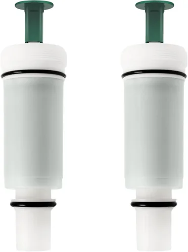 C-100500-K Cartucho de válvula de descarga de repuesto, piezas de cartucho de pistón de inodoro de descarga eléctrica, se adapta a los modelos 500,