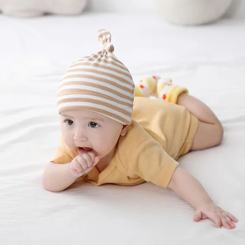 Miniatura 56 de Body de manga corta para bebé recién nacido, ropa de algodón de una pieza, 5 unidades, 0-12 meses