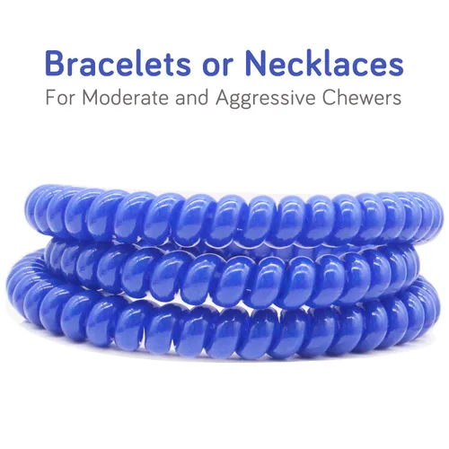Miniatura 5 de Xtra Xtra Tough (XXT) - Collares sensoriales masticables para niños sensoriales – Collar de dentición duradero para niños con autismo SDP ADHD