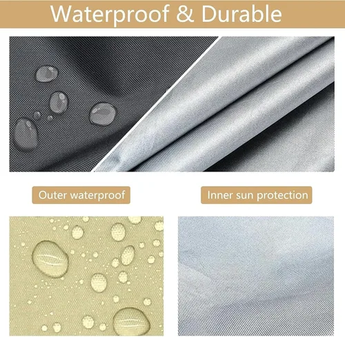 Miniatura 6 de Tela de repuesto para columpio de porche, 900D gruesa, impermeable, resistente a los rayos UV, para todo tipo de clima, para asiento de columpio