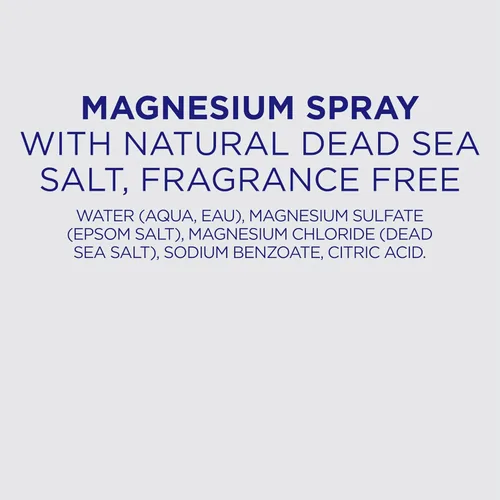 Miniatura 7 de Dr Teal's - Spray de magnesio con sal natural del Mar Muerto, sin fragancia, 8 fl oz (Paquete de 2)