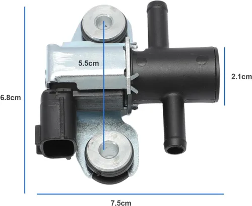 Miniatura 7 de Válvula solenoide de purga de depósito de vapor compatible con Sentra 2007-2012, Rogue 2008-2017, Altima GT-R Murano Pathfinder Quest QX60 QX70