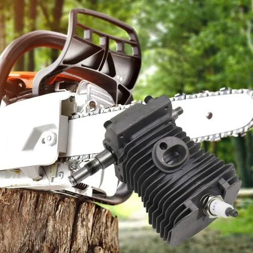 Miniatura 6 de Motor motor 38MM cilindro pistón cigüeñal para STIHL MS170 MS180 018 motosierra pieza de repuesto
