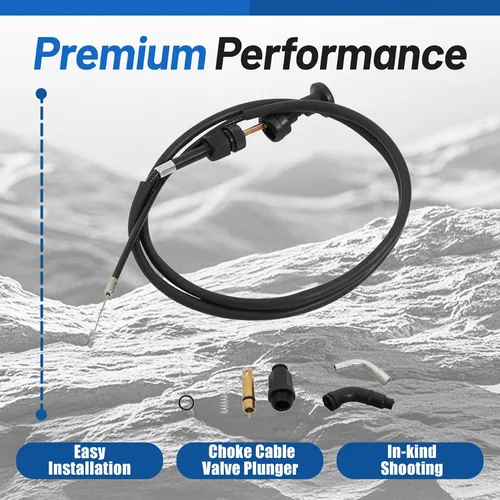 Miniatura 4 de WFLNHB Cable de estrangulador de carburador y kit de émbolo de válvula de repuesto para Honda Rancher 350 TRX350FM TRX350TE TRX350TM TRX350FE