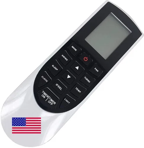 YAN1F1 Reemplazo de control remoto de aire acondicionado para GREE VIR09HP115V1AH VIR12HP230V1AH VIR24HP230V1AH VIR36HP230V1AH AC Control remoto de