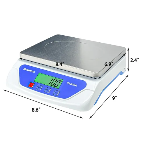 Miniatura 8 de Sutekus Báscula digital de 0.04 oz a 55 libras - Báscula de cocina precisa para cocina, hogar y postal