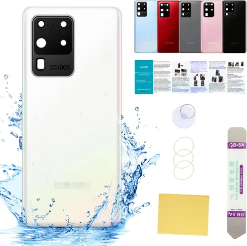 Miniatura 52 de Compatible para Samsung Galaxy S20+ Cubierta Trasera de Vidrio de Repuesto 6.7 Pulgadas Galaxy S20 Plus SM-G985 SM-G986 Todos los Operadores