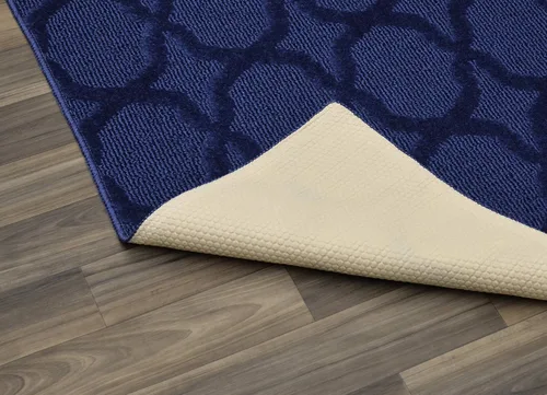 Miniatura 183 de Garland Rug Sparta - Alfombra antideslizante de polipropileno de 2 pies x 12 pies, color negro, ideal para salas de estar y pasillos, elegante