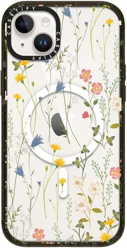 Miniatura 118 de CASETiFY Impact - Funda para iPhone 13 [protección contra caídas de 6.6 pies/compatible con Magsafe] Black Kingsnake, color negro transparente