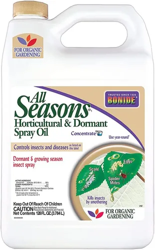 Miniatura 6 de Bonide All Seasons Aceite en Spray Hortícola y Latente, Concentrado de 16 oz, Prevención de Enfermedades y Eliminador de Insectos para Jardinería