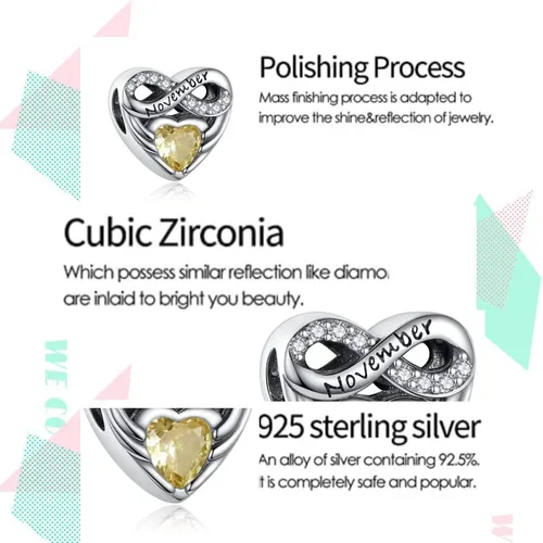 Miniatura 10 de Christmas Halloween Charm 925 Sterling Silver Openwork Bead for Charm Bracelets and Necklaces,Jewelry Gifts Women