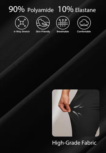 Miniatura 4 de JMIERR Pantalones de golf para hombre Pantalones deportivos elásticos casuales ajustados para senderismo, viajes, trabajo, pantalones de vestir