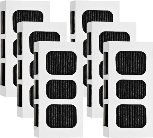 Paquete de 6 filtros de aire de repuesto para refrigerador Paultra2, compatible con Frigidaire Pureair Ultra 2, Pure Air Ultra 2, Pureair Ultra II,