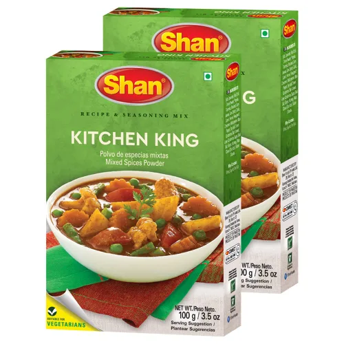 Miniatura 106 de Shan Korma Recipe and Seasoning Mix 1.76 oz (50g) - Spice Powder for Traditional Meat in Yogurt Sauce - Suitable for Vegetarians - Airtight Bag in a