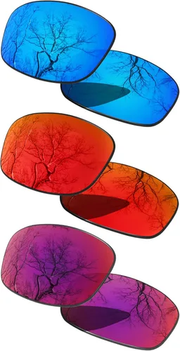 Miniatura 21 de Set of 3 Replacement Lenses for Oakley Fives Squared OO9238 Pack