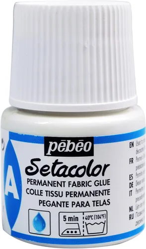 Miniatura 41 de Pebeo Setacolor - Pintura para tela (opaca, 45 ml), color dorado perla