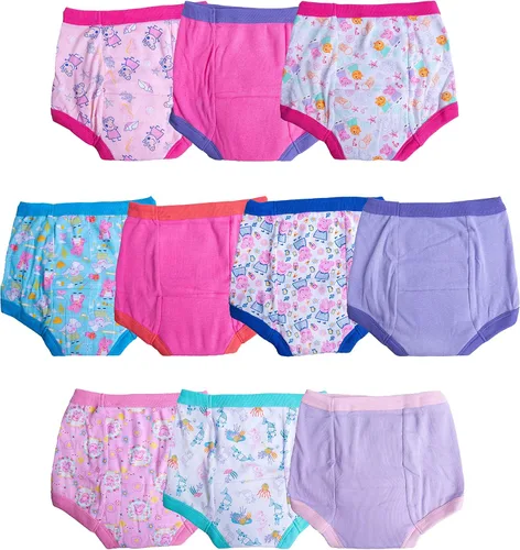 Miniatura 2 de Peppa Pig Paquete múltiple de pantalones de entrenamiento para bebé