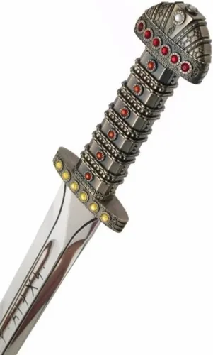 Miniatura 5 de Forest Hunting Espada Viking de Ragnar Lothbrok - Real de Reyes/Ragnar - Espada de Hierro de Bjorn - Espada Viking Real Hecha a Mano del Rey