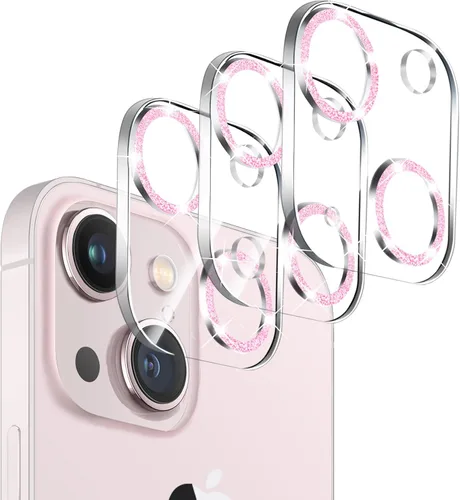 Miniatura 13 de Pack de 3 protectores de lente de cámara de vidrio templado Dengduoduo para iPhone 13 Pro de 6.1" y iPhone 13 Pro Max de 6.7", brillo de diamantes