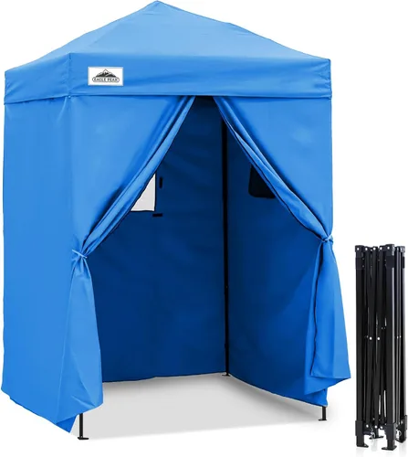 Miniatura 35 de EAGLE PEAK Flex Ultra Compact 4x4 Toldo desplegable, refugio solar, vestidor, toldo portátil de privacidad para piscina, sesiones de fotos
