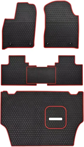 Miniatura 11 de Alfombrillas de coche personalizadas para Dodge Journey 2012, 2013, 2014, 2015, 2016, 2017, 2018, 2019, 2020, inodoro, lavable, resistente