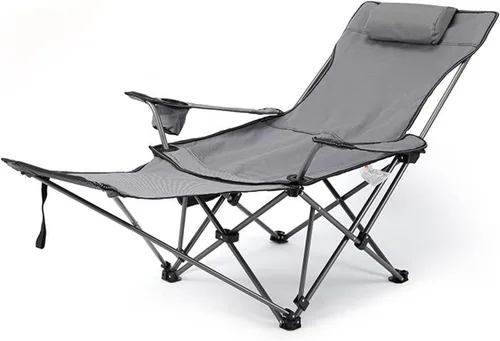 Miniatura 6 de Silla plegable Silla plegable reclinable para exteriores (naranja) (azul talla única)