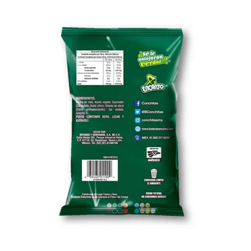 Miniatura 4 de Encanto Chips de maíz con sabor a Conchitas, 2.6 onzas (paquete de 50)