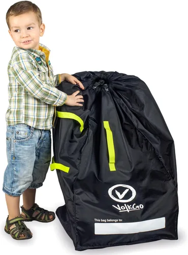 V VOLKGO Bolsa de Viaje para Asiento de Coche para Avión con Correas Acolchadas de Mochila para el Hombro, Bolsa de Facturación en Puerta, Bolsas de