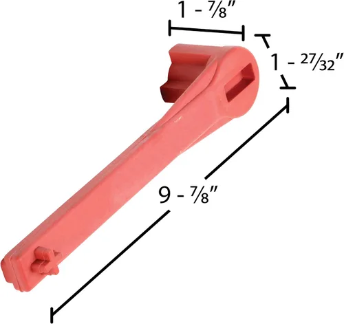 Miniatura 4 de Vestil BNW-P Llave de tuerca de tambor de nailon sólido sin chispas