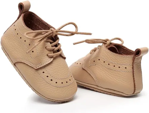 Miniatura 3 de Mocasines de cuero para bebés, niños y niñas, cómodos zapatos de vestir Oxford, zapatos de boda, zapatos para primeros pasadores, zapatos de cuna