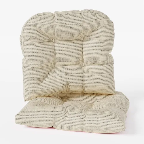 Miniatura 125 de Klear Vu Gripper Overstuffed - Cojines universales antideslizantes para silla de comedor para decoración de cocina o uso de oficina, almohadilla