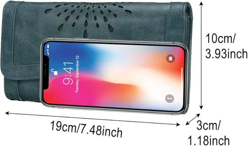 Miniatura 6 de OB OURBAG Cartera de piel para mujer, con tarjetero