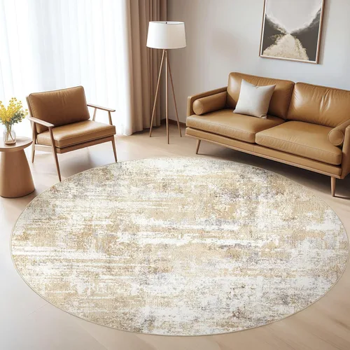 Miniatura 158 de Alfombra de pasillo lavable para cocina: 3 x 10 pies, antideslizante, abstracto, suave, moderno, resistente a las manchas, para interiores, piso