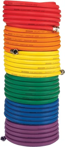 Miniatura 9 de Dramm ColorStorm Premium manguera de jardín de hule de 50-pies por 5/8-pulgadas de diámetro, Anaranjado