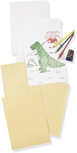 Miniatura 2 de Papel de dibujo Pacon, color blanco, peso medio, 9" x 12", 500 hojas