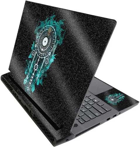 Miniatura 22 de MightySkins - Skin brillante con purpurina para Alienware M17 R3 (2020) y M17 R4 (2021) - Diversión de los años 90 Acabado duradero con purpurina