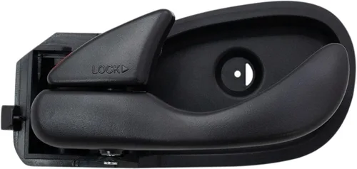 Miniatura 17 de TRQ Manija Interior de Puerta del Lado del Pasajero Negra Compatible con Ford Bronco 1987-1996 F-150 1987-1997 F-250 1997 F-250 HD F-350