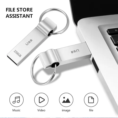Miniatura 2 de Unidad Flash USB de 230GB Impermeable Memoria USB de Alta Velocidad Unidad de Memoria de 230GB Almacenamiento Ultra Grande Unidad de Memoria